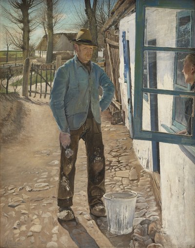Å hvitvaske det gamle huset av Laurits Andersen Ring
