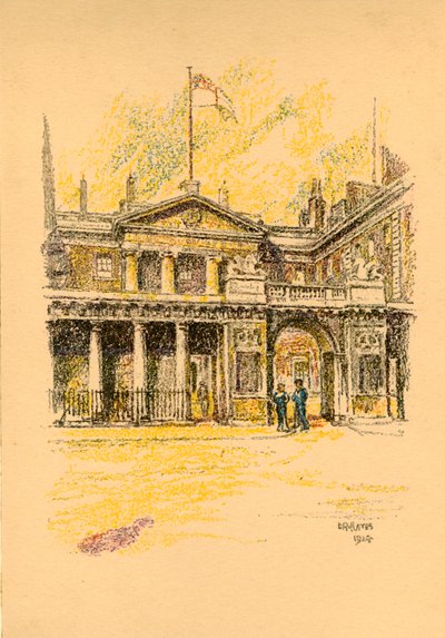 Admiralitetet, Whitehall, London, 1924. av L. A. Hayes