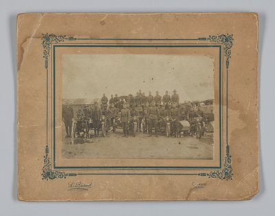 Fotografi av integrerte amerikanske ekspedisjonsstyrker i Frankrike, 1917-1919. av L. Biaud
