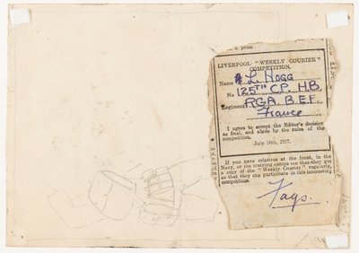 Innlevering til en aviskonkurranseredaktør, 1917 av L. Hogg
