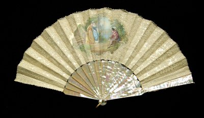 Fan, belgisk, 1880-89. av L. Langelier