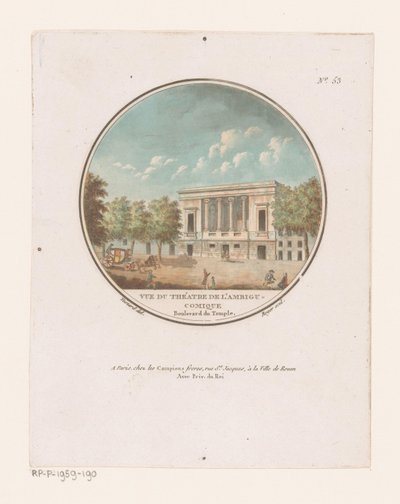 Utsikt over Théâtre de l