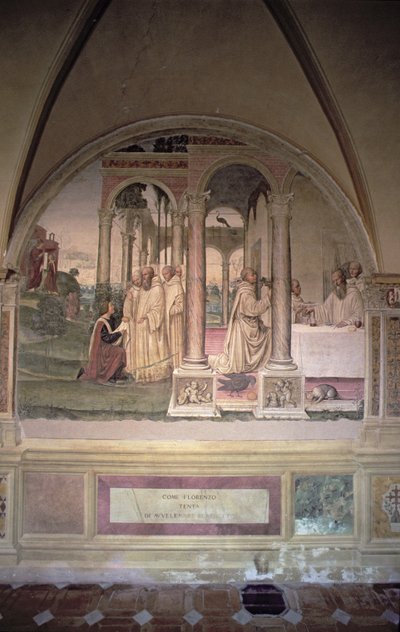 Livet til St. Benedikt av L. Signorelli