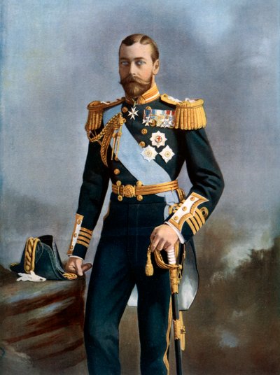 Kong George V, tidlig på 1900-tallet. av Lafayette