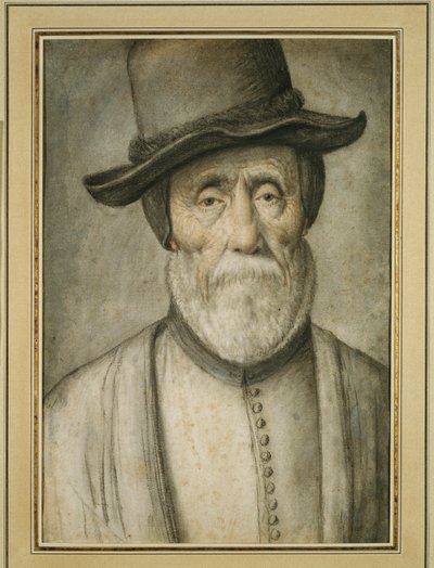 Portrett av en gammel mann av Lagneau