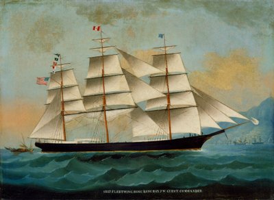 Skipet Fleetwing, Hong Kong Bay, JW Guest, kommandør av Lai Sung