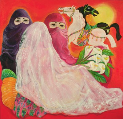 Ørkenbrud av Laila (Contemporary Artist) Shawa