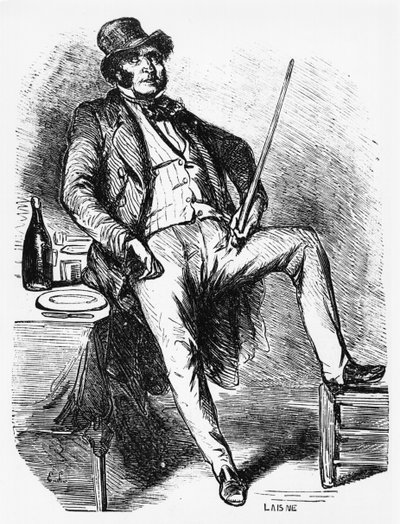 Vautrin, illustrasjon fra 
