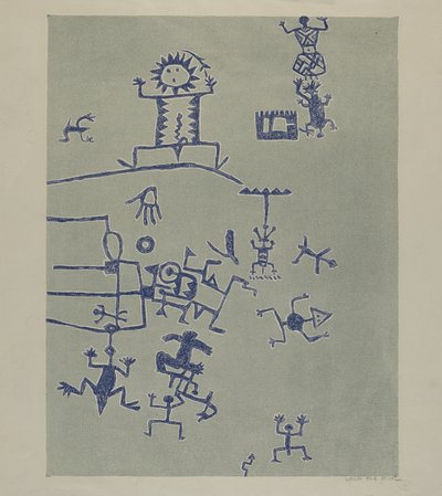Petroglyph - Tegn av Lala Eve Rivol