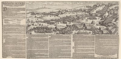 Reise fra Maurits gjennom Brabant til Grave, 1602 Historien om Heyr-reisen som hans prins. utmerke seg. uyt navnet på E.H. Staten der vereenighde Provintien har ghedaeen inden Jare 1602 (tittel på objekt) av Lambert Cornelisz.