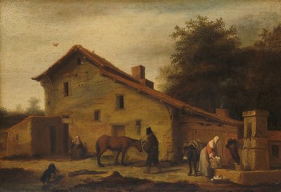 Et vertshus i nabolaget til Nantes av Lambert Doomer