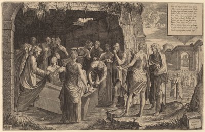 Oppreisningen av Lasarus av Lambert Suavius
