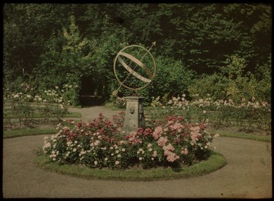 Solur i hagen til huset Kersbergen, Zeist av Lambertus Hendrik van Berk