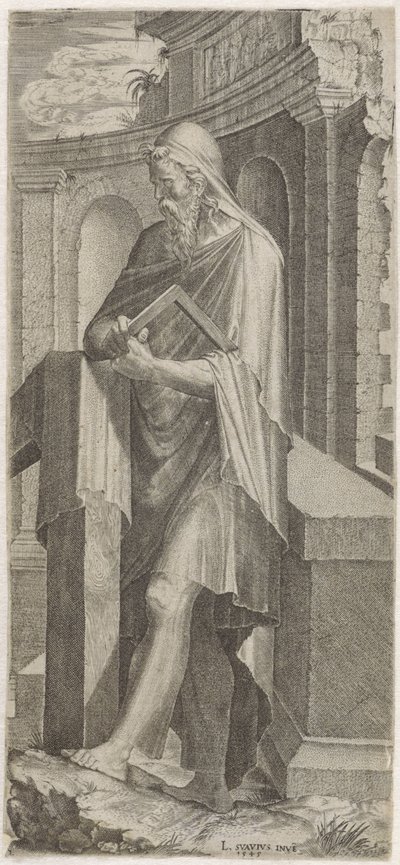 Apostelen Judas Taddeus Kristus, de tolv apostler og Paulus (serietittel) av Lambertus Suavius