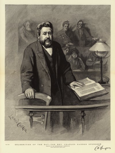 Dagens kjendiser, pastor Charles Haddon Spurgeon av Lance Calkin