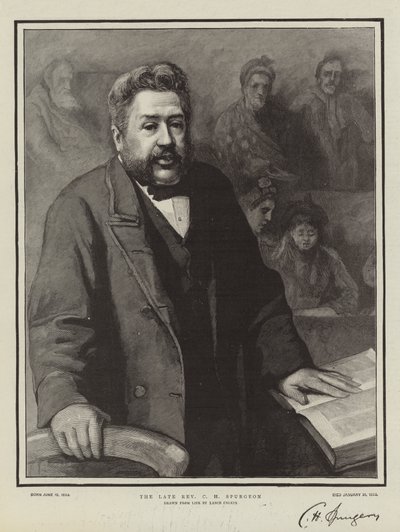 Den avdøde pastor CH Spurgeon av Lance Calkin
