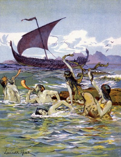 Jason and the Golden Fleece, ca. 1900 (illustrasjon) av Lancelot Speed