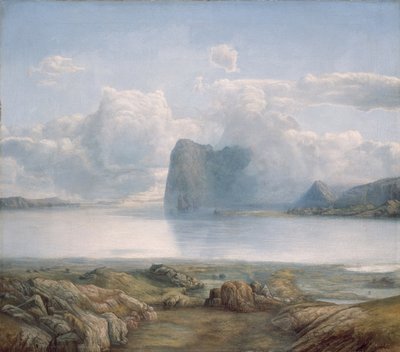 Øya Borgøy av Lars Hertervig