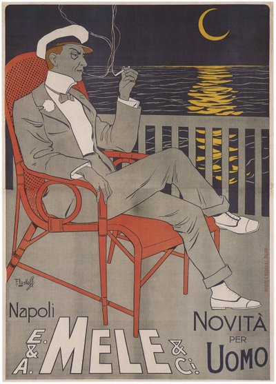 E. & A. Mele Ci., Napoli. Den nye mannen, 1900 av Laskowski