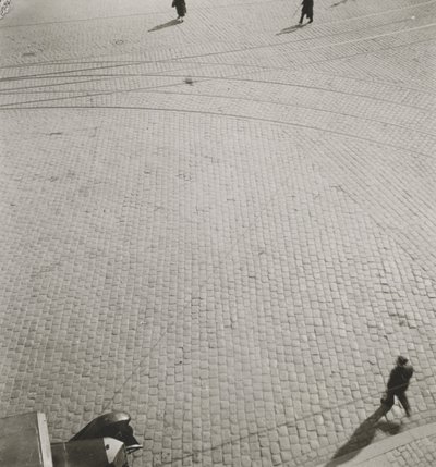 Uten tittel, ca. 1920 (kontakttrykk av gelatinsølv) av Laszlo Moholy Nagy