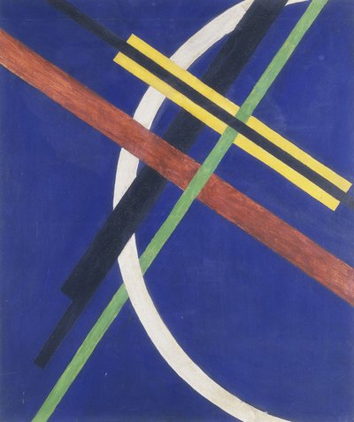 Arkitektur I, 1922 av Laszlo Moholy Nagy