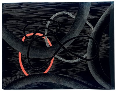 Komposisjon, 1939 av Laszlo Moholy Nagy