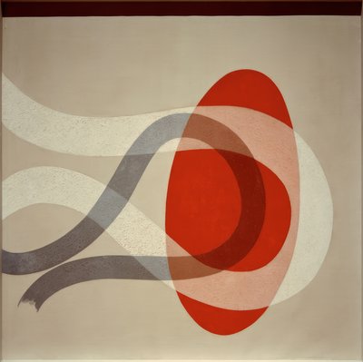 L.Moholy-Nagy, CH Space 6 / Gemälde, 1941 av Laszlo Moholy Nagy