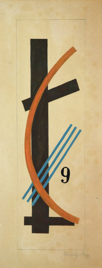 Nr.9 av Laszlo Moholy Nagy