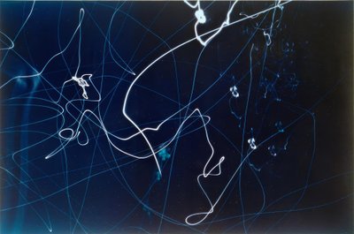 Ohne Titel (3 skudd med trafikklys) av Laszlo Moholy Nagy