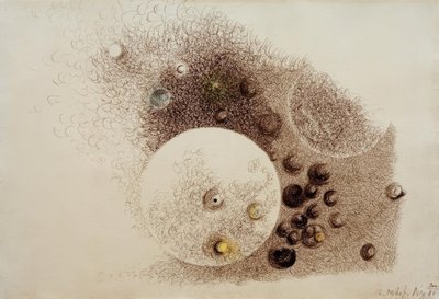 Romlig komposisjon av Laszlo Moholy-Nagy