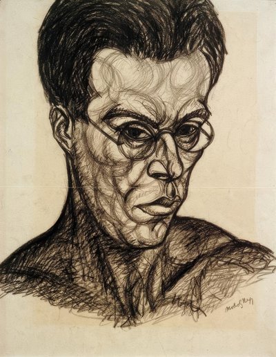 Selvportrett av Laszlo Moholy Nagy