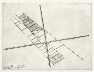 Uten tittel, 1923 av Laszlo Moholy Nagy