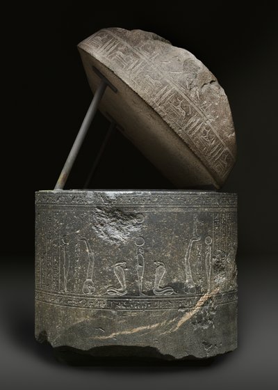 Sarkofag av Wennefer, 380–332 f.Kr. (granitt) av Late Period Egyptian
