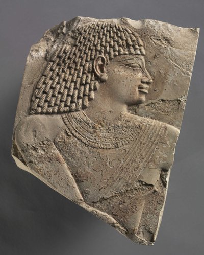 Lite hode til en mann, ca. 667-647 f.Kr av Late Period Egyptian