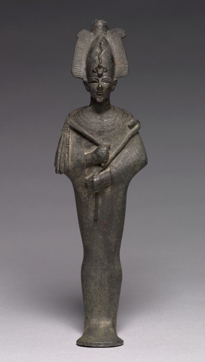 Statuett av Osiris, 664-30 f.Kr av Late Period Egyptian