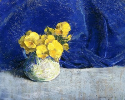 Gule stemorsblomster av Laura Coombs Hills