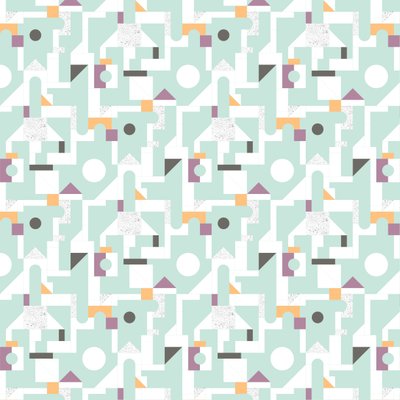 Byggeklosser - blå, 2013 (blandet teknikk) av Laurence Lavallee
