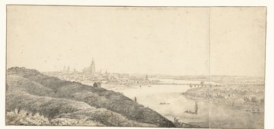 Utsikt over Arnhem av Laurens Vincentsz. van der Vinne