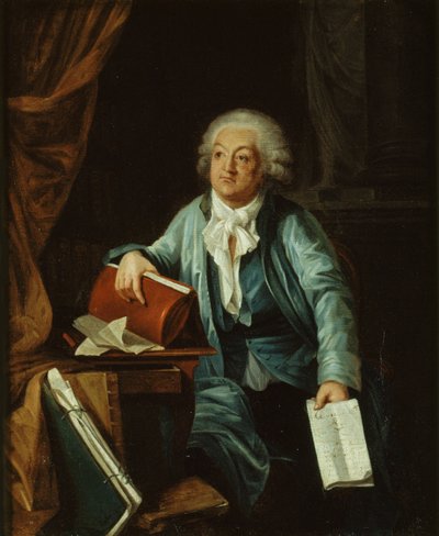 Portrett av Honoré Gabriel Riqueti, greve av Mirabeau 1749-1791, 1791. av Laurent Dabos