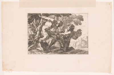 Marsyas fødte Apollo av Laurent de La Hire