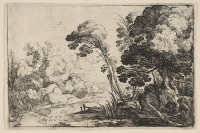 Elv i skogen. av Laurent de la Hyre