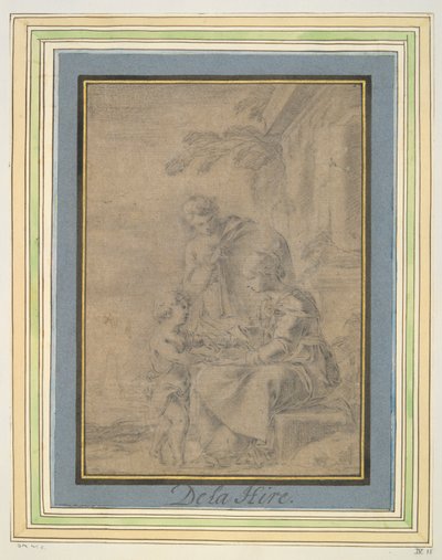 Den hellige familie av Laurent de la Hyre