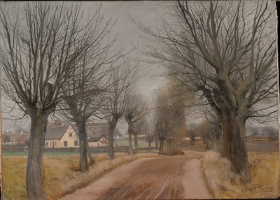 En vei ved Vinderød, Sjælland, 1898. av Laurits Andersen Ring