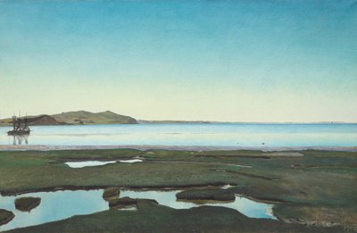 Sommerdag ved Roskilde Fjord, 1900. av Laurits Andersen Ring