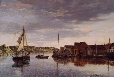 Fiskevær av Lauritz Haaland