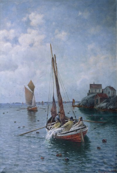 Sildefiske av Lauritz Haaland