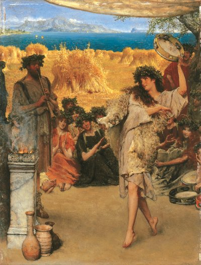 En høstfest, 1880 av Lawrence Alma Tadema