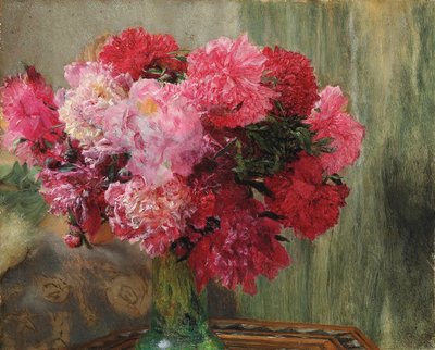 Japanske peoner av Lawrence Alma Tadema