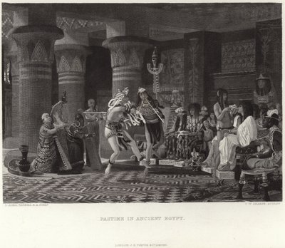 Tidsfordriv i det gamle Egypt av Lawrence Alma Tadema