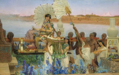 Funnet av Moses av Lawrence Alma Tadema